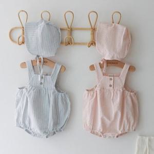 프렌치 보넷 슈트 / 아기옷 신생아옷 바디슈트 바디수트