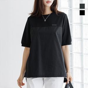 [데드라] [빅사이즈] 데이 스트링 티셔츠 TBE3219 (~110size)