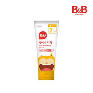 비앤비 유아 베이비치약 2단계 겔타입 딸기 40g