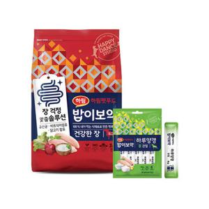 하림펫푸드 밥이보약 DOG 건강한 장 3.4kg+하루양갱 관절 56g 세트