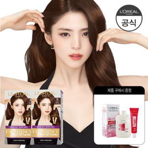 [로레알] [2개] 엑셀랑스 듀오크림 염색약 9종 택1(+증정 헤어마스크 세트)