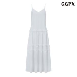 [GGPX] 러블리 캉캉 뷔스티에 롱 원피스 (GQBOW038D)