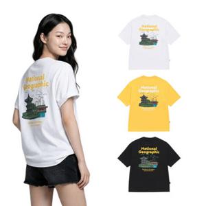 내셔널지오그래픽 N262UTS921 [ROK] 광화문 그래픽 반팔 티셔츠 3종택1