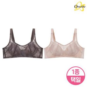 [신데렐라 사이즈] 오모떼 빅사이즈 레이스 풀커버 노와이어 브라 1종 택일