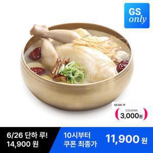 [오늘만 쿠폰가 11,900원]집밥장인 영양삼계탕 블랙 1kgx2팩