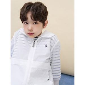 [시즌오프 30%][빈폴키즈] 한줌 바람막이 점퍼  아이보리 (BI6339U010)