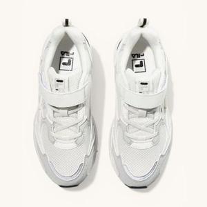 [휠라] 키즈 레이 플라이드 플랫 스니커즈 3XM02307F 100