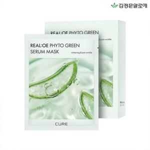 [김정문알로에] 라센스 로에 큐어 피토그린 세럼 마스크(10매) (정가 30,000원)