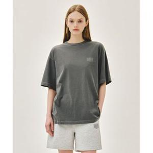 마리떼 프랑소와 저버 MARITH  + FRAN OIS GIRBAUD OUTLINE CLASSIC LOGO DYEING OVERSIZED TEE charcoal 290751