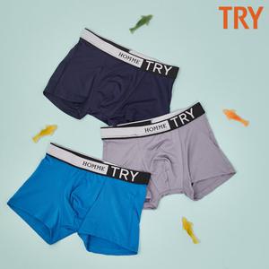 [3SET] TRY 프리미엄 주니어 쾌적 드로즈 세트 남아 팬티