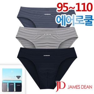 [제임스딘]에어로쿨 메쉬 브리프 삼각팬티3종(JHMPWZ02)95-110
