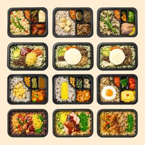 굿스푼 당뇨 도시락 세트 12종 12팩 솥밥 비빔밥 임당 식단