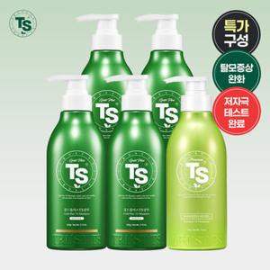 골드플러스 TS샴푸 500g*4개+프리미엄트리트먼트500g*1개