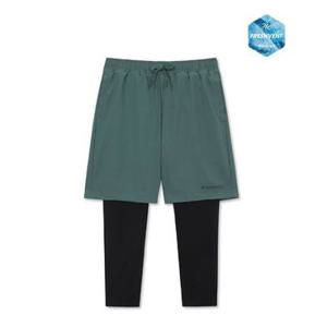 [백화점][디스커버리키즈] 디스커버리 키즈 키즈 프레시벤트 에센셜 반바지 레이어드 롱레깅스 DKSB55053-MTS 204133208
