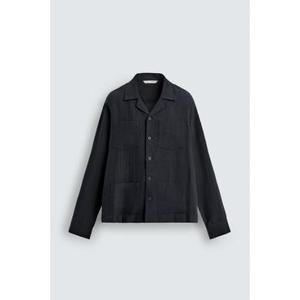 [직구] ZARA 자라 포켓와 개더 린넨 편안한 핏 셔츠 1195 264 401