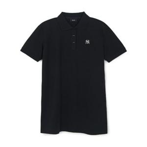 엠엘비 3FOPB0763 50BKS 활동복 데일리룩 여성 베이직 스몰로고 피케 원피스 NY Black 6053975