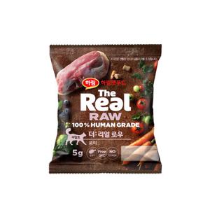 하림펫푸드 더리얼로우 캣 오리 어덜트 5g / 강아지사료샘플