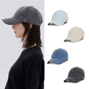 [전도연, 안보현 착용][바잘] VA 스터드 피그먼트 볼캡 (4colors)