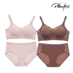 [플레이텍스] 노와이어 크로스유어하트 브라팬티 4종세트 택1
