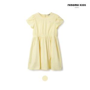 [레노마키즈_GS할인가] 튤립소매옐로우원피스 (R2322O618-T)