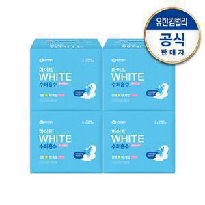 [화이트]수퍼흡수 울트라슬림 4팩+라이너3x2(증/랜덤)
