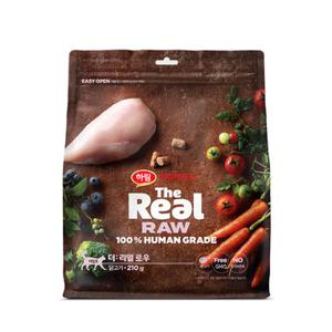하림펫푸드 더리얼로우 캣 닭고기 어덜트 210g