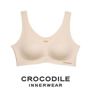 [크로커다일 이너웨어]에어로쿨 인견쉘론 V넥 심리스브라 1종 CDWBR6M07T