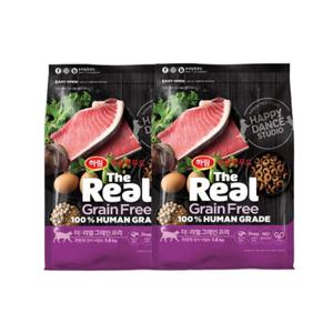하림펫푸드 더리얼 캣 GF 크런치 참치어덜트 3.2kg