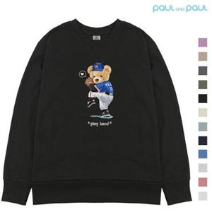 [폴앤폴]투수 곰돌이 남여공용 맨투맨