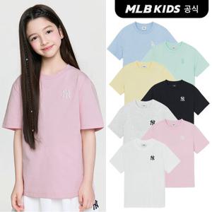 [MLB키즈 공식]26SS 베이직 스포티브 스몰로고 티셔츠 (7color) 7ATSB1163