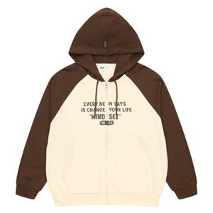 [소이] 여자 가을이월 래글런후드집업셋업점퍼(25F0751)