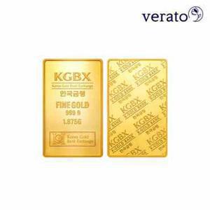 [19번] [KGBX 한국금행_순금카드&케이스] 24K순금 한국금행 반돈 골드바 1.875g