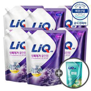 애경 리큐 얼룩제거 올인원 리필 2.1L*6개 (+세탁세제 300ml 증정)