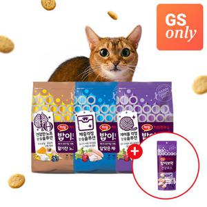 하림펫푸드 [GS단독] CAT 밥이보약 3.4kg+건강무스 120g / 고양이사료