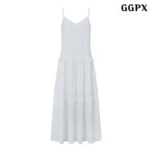 [GGPX] 러블리 캉캉 뷔스티에 롱 원피스 (GQBOW038D)