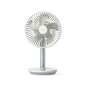 루메나 FAN STAND4 무선 탁상 선풍기(페일그린)[최대 20시간 무선/4단풍속/80도자동좌우회전/4시간타이머]