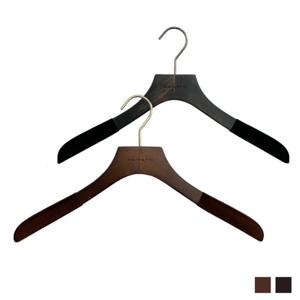 MAINETTI 메이네티 럭셔리 벨벳 원목 상의 옷걸이 1P (2 color)