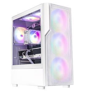 마이크로닉스 마이크로닉스 COOLMAX 스테디 (화이트) 미들타워 PC케이스