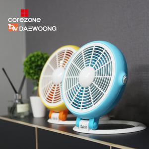 대웅 [대웅모닝컴] 써큘레이터형 접이식 선풍기_CZ-T0522(옐로우)
