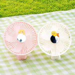 카카오프렌즈 카카오프렌즈 빅팬 100단 미러 폴더 탁상용 선풍기 휴대용 저소음 무선 손선풍기