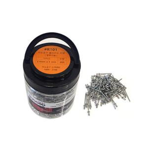 이노공구 	이노공구 블라인드 리벳 알루미늄 2.4x5mm R101