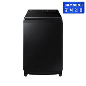 삼성전자 그랑데 통버블 19kg 일반 세탁기 WA80F19SKB (블랙캐비어)