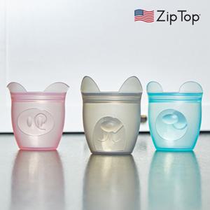 집탑 [임직원] 집탑 Zip Top 실리콘 지퍼백 스낵 컨테이너