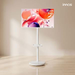 이노스 이노스 삼탠바이미 81cm(32인치) FHD 화이트 P2.5 스마트 이동식 TV
