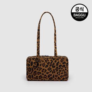 BAGGU 바쿠 나일론 보울러백 레오파드