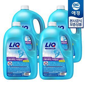 [애경] 리큐 베이직 액체세제 용기 4L x4개 (일반용/드럼용)