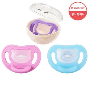 [더블하트] 소프트버디 쪽쪽이 유아 노리개 젖꼭지 0개월/3개월/6개월