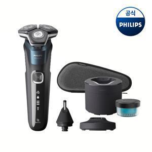 PHILIPS 필립스 SkinIQ 5000 시리즈 전기면도기 S5889/71 일렉트릭 블루