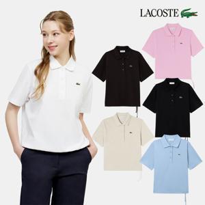 [라코스테 공식][시즌오프 30%off] 여성 타이드 리본 폴로 셔츠 PF925E-56G 6종 택1