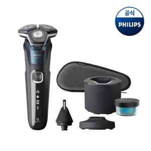 PHILIPS 필립스 SkinIQ 5000 시리즈 전기면도기 S5889/71 일렉트릭 블루